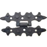 Alem Antika Tarz Dekoratif Pirinç Yıldız Menteşe - 84X44 Mm, Oksit