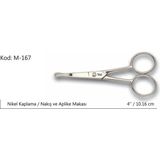 Alem Europe Aplike ve Nakış Makası Kıvrık Küt Uçlu No:4 10,16 cm - 41 Delft Blue