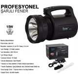 Alem WT-018 Profesyonel Büyük Avcı Feneri