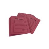 Alemdar Büro Dosyası Tam Kapak Koyu Pembe - DS-243