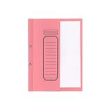 Alemdar Lüks Pembe Yarım Kapak Dosya