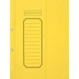 Alemdar Lux Karton Dosya Tam Kapak Sarı 25 Lı