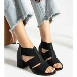 Alemdar Shoes FANCY Siyah Kadın Topuklu Ayakkabı