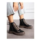 Alemdar Shoes FEMME Siyah Fermuar Detaylı Kadın Bot