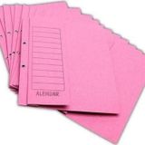 Alemdar Yarım Kapak Dosya Lüx Pembe 400 Lü (1 Koli 400 Adet)