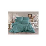 Alena Home Gold Serisi Düz Yeşil 180x200 cm Çift Kişilik Lastikli Çarşaflı Nevresim Takımı