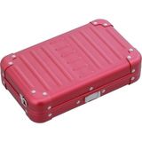 Aleon 19 cm Alüminyum Omuz Çantası, Unisex, Hafif, Şık ve Fonksiyonel Tasarım - Pembe