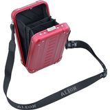 Aleon Mini Bag 19 cm Alüminyum Omuz Çantası, Hafif, Şık, Unisex Günlük Çanta - Pembe