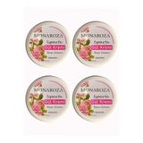 Aleoveralı & Gül Özlü Eşsiz Krem 4Lü Set ( 40 Ml X 4 Adet)