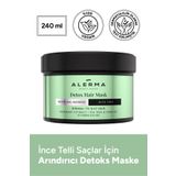 Alerma 240 ml İnce Telli ve Yağlı Saçlar İçin Detox Saç Maskesi