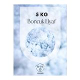 ALERSS %100 Boncuk Elyaf 5 KG Yastık Yorgan Oyuncak Malzemesi