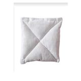 ALERSS Yıkanmamış Koyun Yünü Dolgulu Öksürük Ve Ağrı Için 15x15 Cm Bebek Ebat Sırt Veya Göğüs Yastığı