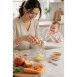 AL&ES kozmetik Cam Bebek Mama Rendesi Meyve Sebze Püresi Hazırlayıcı