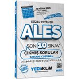 ALES Master Serisi Sözel Yetenek Tamamı Çözümlü Son 10 Sınav Çıkmış Sorular