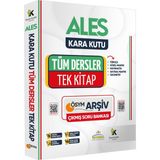 Ales Tüm Dersler Tek Kitap Kara Kutu Ösym Soru Havuzu Çıkmış Soru Bankası Dijital Çözümlü