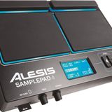 Alesis Sample Pad 4, Kompakt Perküsyon ve Sample Tetikleme Enstrümanı, 4 Hıza Duyarlı Ped, 25 Davul Sesi ve SD, SDHC Kart Yuvası