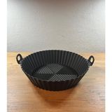 Aless Silikon Airfryer Fırın Kek Tart Kalıbı - Siyah
