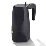 Alessi Ossidiana 150 ml Siyah Moka Pot