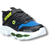 Alessio 019-26 Cilt Anatomik Filet Çocuk Sneaker Siyah Sax 31-35