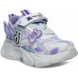 Alessio 034-25 Simli Kelebek Kız Çocuk Sneaker Beyaz Lila 26-30