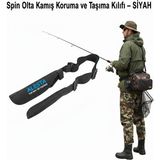 Alesta Balıkçı Olta Kamışı Taşıma Çantası ve Koruyucu Kılıf Takımı