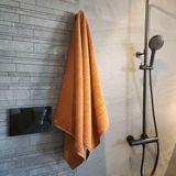 Alesta Home Pamuklu Banyo Havlusu 70X140 cm HVL058 - 70 x 140 cm - Koyu Gri