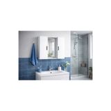 Alesta Life 2 Kapaklı Beyaz Aynalı Banyo Dolabı