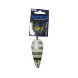 Alesta Raul 4020-ZG 26 gr Zebra Glow Turna Metal Kaşık Sahte Yem