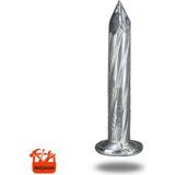 Alet Çantam Çelik Çivi Beton Çivisi Beyaz Galvaniz Kaplamalı 10 cm - 100 Adet