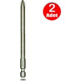 Alet Çantam Gfb Bits Yıldız Uç Vidalama Matkap Ucu Ph2 x 150 mm - 2 Adet
