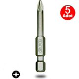 Alet Çantam Gfb Bits Yıldız Uç Vidalama Matkap Ucu Pz1 x 50 mm - 5 Adet