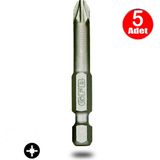 Alet Çantam Gfb Bits Yıldız Uç Vidalama Matkap Ucu Pz3 x 50 mm - 5 Adet