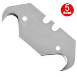 Alet Çantam Kancalı Çengelli Maket Bıçağı Ucu Yedek Bıçak Ağız Uç 5\'Li Paket