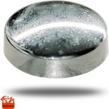 Alet Çantam Krom Vida Kapağı Vida 15 Mm Gizleyici Kapak (10 Lu Paket) - Mobilya Hırdavatı