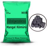 Alet Çantam Mangal Kömürü Tozsuz Büyük Iri Taneli Çuval Meşe Kömür 10 kg