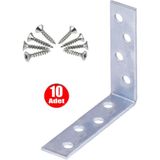 Alet Çantam Mobilya Dolap Köşe L Gönye 15X55X55 Bağlantı - 10 Adet