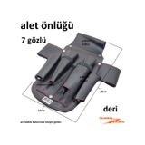 Alet Önlüğü Elektrikçi Usta Önlük Deri Pense Tornavida Kemer Çant
