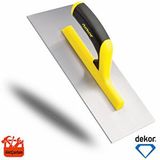 Aletçantam Dekor Alçı Malası Yay Çeliği 35 Cm Açık Sap Sarı