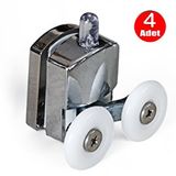 Aletçantam Duşakabin Tekeri Duşkabin Tekerleği 4 Parça Takım (2 Alt-2 Üst)