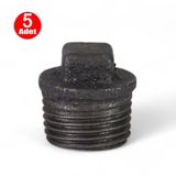 Aletcantam Fittings Dokum Tipa 1/2 Kor Tapa - 5 Adet