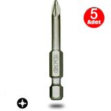 Aletcantam Gfb Bits Yildiz Uc Vidalama Matkap Ucu Pz1 X 50Mm - 5 Adet