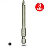 Aletcantam Gfb Bits Yildiz Uc Vidalama Matkap Ucu Pz2 X 100Mm - 3 Adet