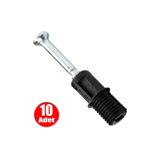 ALETÇANTAM Kendinden Dübelli Minifix Mili Mobilya Dolap Bağlantı Vidası 8mm - 10 Adet 01172101101101