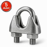 Aletçantam Klemens Çelik Halat Klemensi 3 mm (5'li Paket), 01088101101