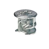 ALETÇANTAM Minifix Gövde 15x13mm Mobilya Dolap Birleştirme Bağlantı Vidası - 10 Adet 01175101101101