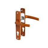 Aletçantam Pvc Balkon Kapı Kolu Pimapen (Metal)- Altınmeşe Kahve - 01037101
