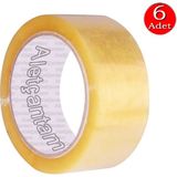 Aletçantam Şeffaf Koli Bandı 100 yrd - 6'lı Paket