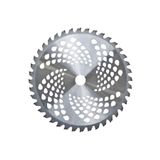 Aletçantam Tırpan Testeresi 40 Diş Elmas Daire Testere Ot Çalı Çim Kesme Tırpan Makine Bıçağı 255mm