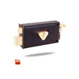 ALETÇANTAM Trajlı Demir Kapı Kilidi 14 Cm Bahçe Kapısı Kilit Karşılıksız HR0381101