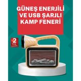 Alev Efektli Güneş Enerjili Lamba – Su Geçirmez Mir14111060